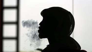 Doctors warn about the dangers of cigarette and shisha smoking. Chris Whiteoak / The National