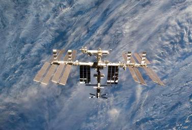 The International Space Station is due to receive another delivery on December 9, 2019 from a Russian rocket. Courtesy Nasa