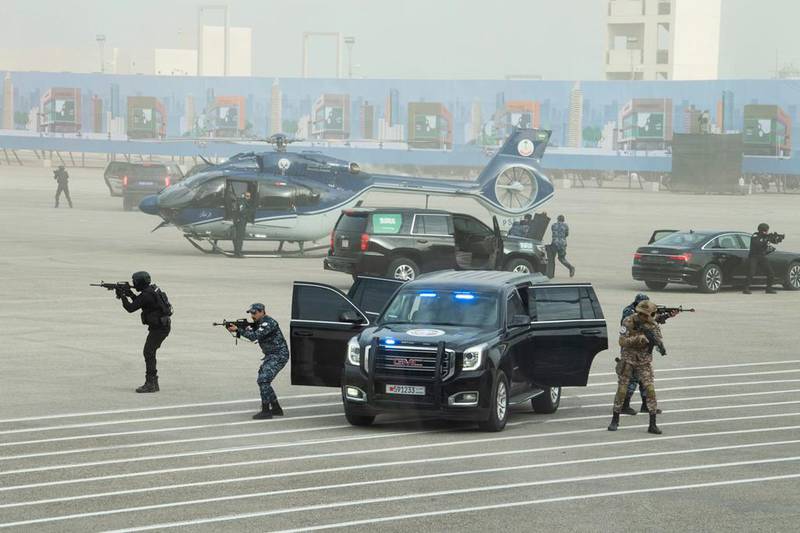 UAE forces at Gulf Security Exercise 3. Photo: Ministry of Interior