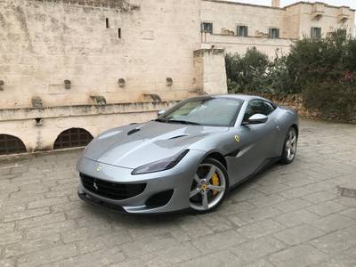 The Ferrari Portofino at Borgo Egnazia, Puglia, Italy. Adam Workman / The National
