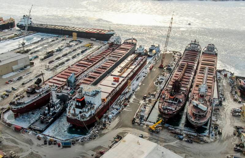 Great Lakes ships in Wisconsin. EPA