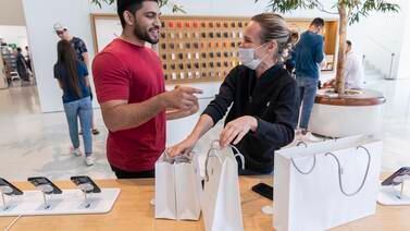 A launch for the iPhone 15 on September 22 would give Apple a week of iPhone 15 sales in its fiscal fourth quarter, which ends that month. Antonie Robertson / The National