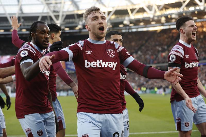 LW:  Jarrod Bowen (West Ham): Two struggling teams faced off at London Stadium, with pressure growing on both managers, and it was David Moyes who lived to fight another day thanks to Bowen’s double against Everton. Frank Lampard was subsequently sacked. AP