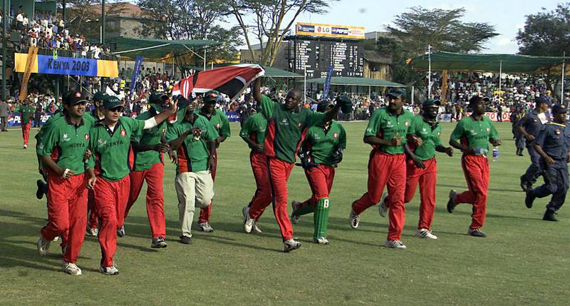7. 2003 World Cup, Kenya beat Sri Lanka by 53 runs. Kenya. Remember them? They reached the semi-final of the 2003 World Cup, on the back of a number of wins, including one in Nairobi against the side who had won the 1996 title. AFP