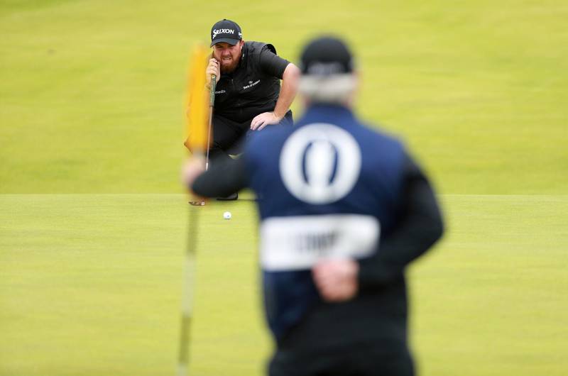 Lowry during the final round. Reuters
