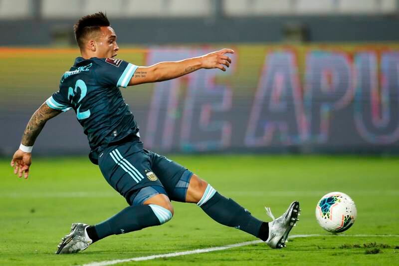 November 17, 2020. Peru 0 Argentina 2 (Gonzalez 17’, La. Martinez 28’): A comfortable win thanks to goals from Nico Gonzalez and Lautaro Martinez. The win moved Argentina into  second in the table, two points behind leaders Brazil. “Happy with the victory, we needed it after the game we played the other day [against Paraguay],” Lionel Messi said via Argentina’s Twitter account. “From the beginning we had a great match, the goals came and we created many, many chances.” Getty