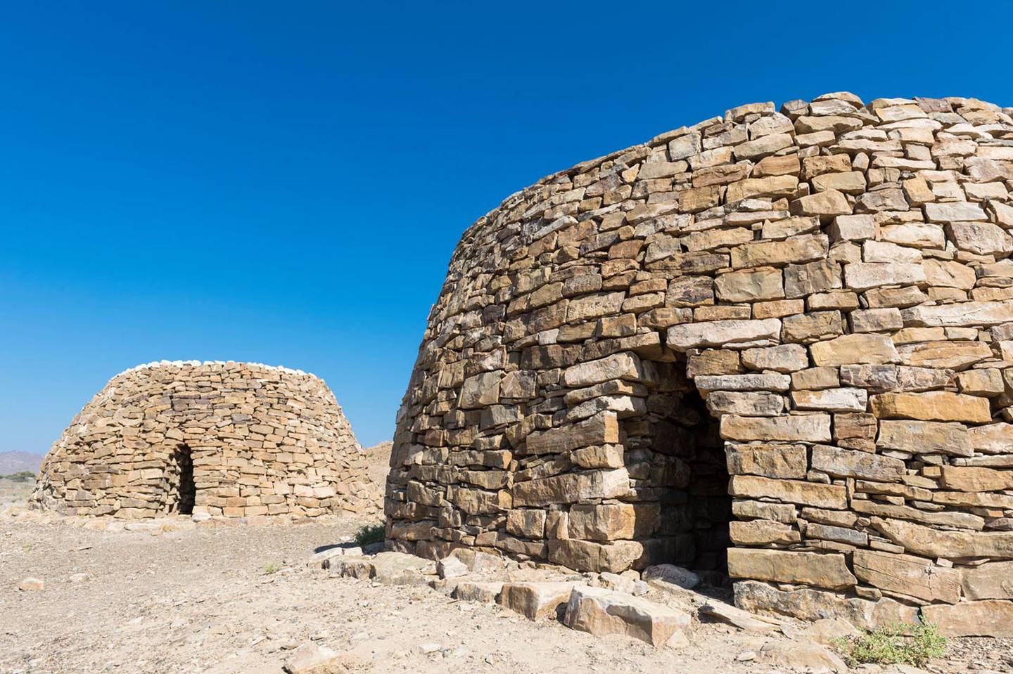 Archaeological sites of significance will be more easily accessible by the new road, like this house from the Bat era. Photo by Oman Observer