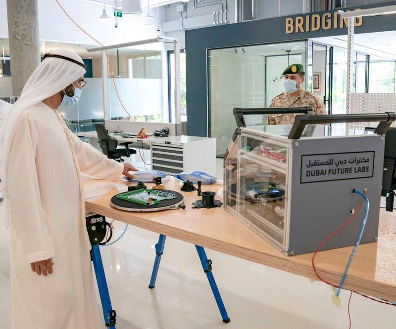 Sheikh Mohammed bin Rashid believes a knowledge-based economy is key to the growth of the UAE on the global stage