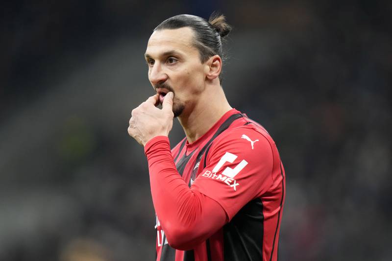 Zlatan Ibrahimovic - 2: The 40-year-old was isolated and had little service but a man with his reputation should have done more. A very poor effort. AP