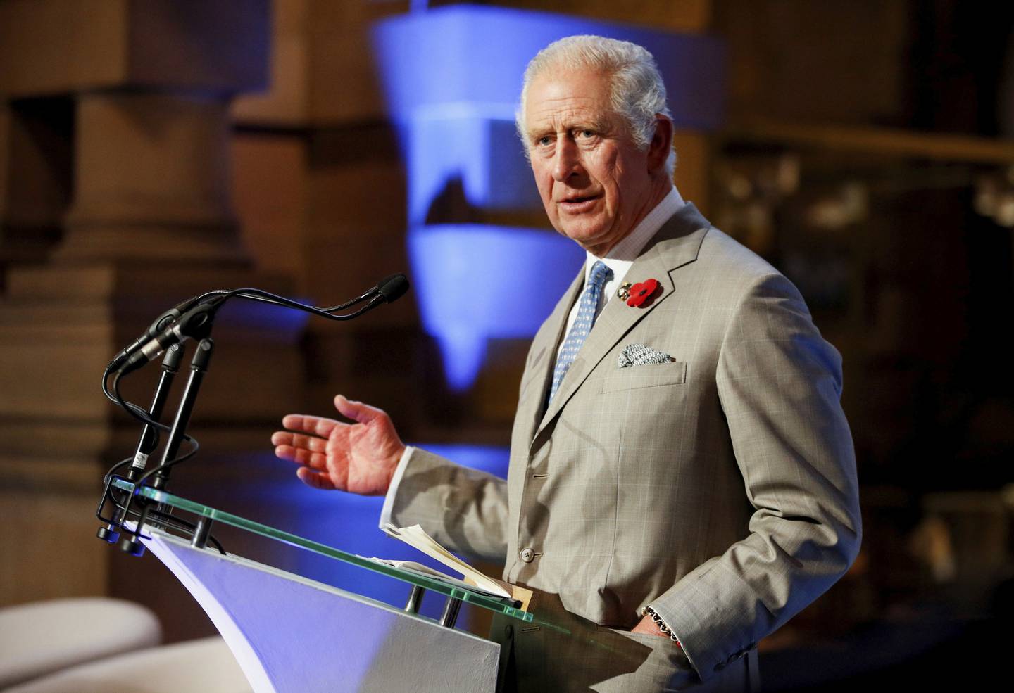 King Charles III campaigned for environmental causes when he was Prince of Wales. AP 