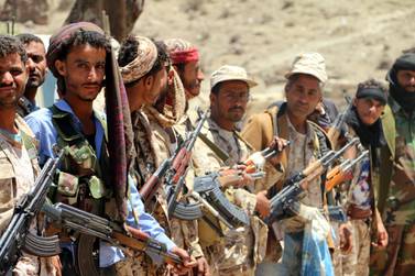 Yemeni pro-government forces took back more areas of Dhalea province from Houthi rebels on May 22, 2019. EPA