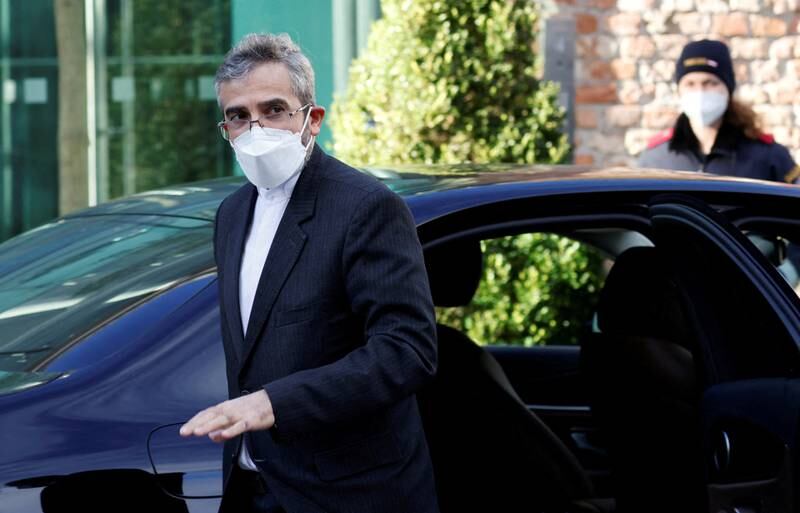 Iran's chief nuclear negotiator Ali Bagheri Kani arrives at the closed-door nuclear talks. Reuters