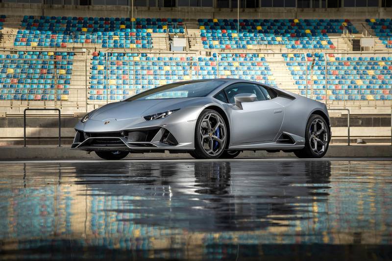 The new Lamborghini Huracan Evo has a top speed of more than 325kph, but the real magic hides in its clever electronics. Courtesy Lamborghini 