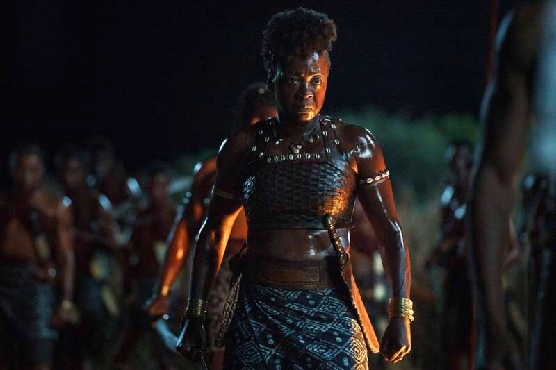 Viola Davis as General Nanisca in 'The Woman King'. Photo: Sony Pictures