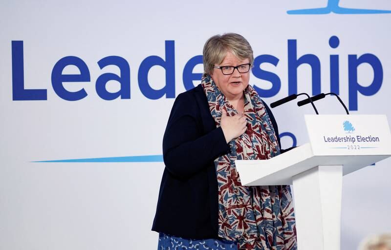Therese Coffey. Reuters