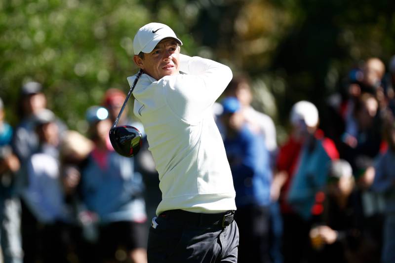 Rory McIlroy is competing at the Valero Texas Open this week ahead of The Masters, where he hopes to be joined by Tiger Woods. Getty
