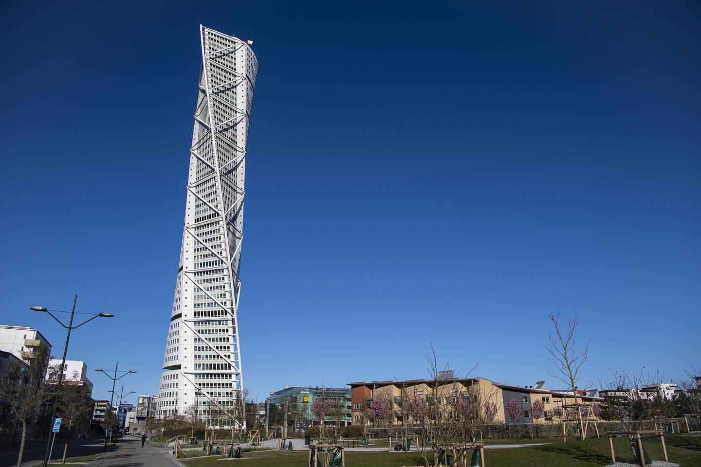 The Turning Torso in Malmo, Sweden, is the tallest building in Scandinavia. Getty Images