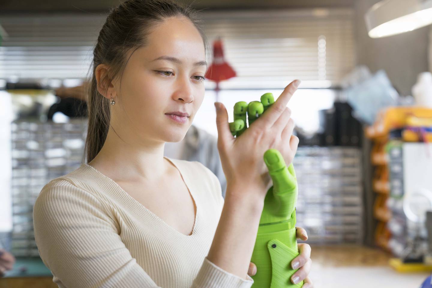3d printed polymer limbs are becoming more widely used in hospital care. Photo: Getty Images