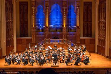 Royal Opera House Muscat in Oman will air pre-recorded shows on its YouTube channel in May and June 2021. Courtesy Royal Opera House Muscat