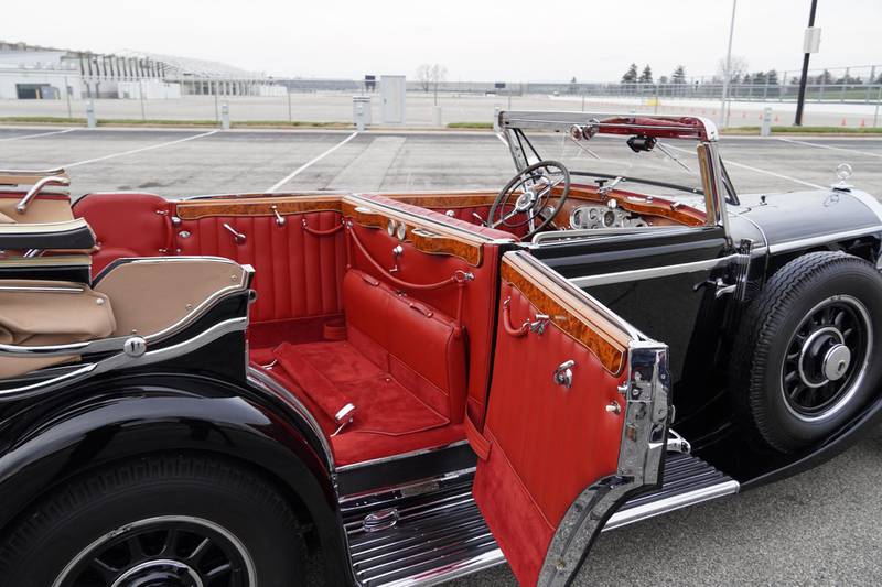 The vehicle was used as a state car for official business in the Iraqi capital, and after King Faisal I's death in 1933, at the age of 48, was used by his son, King Ghazi, and grandson, King Faisal II.
