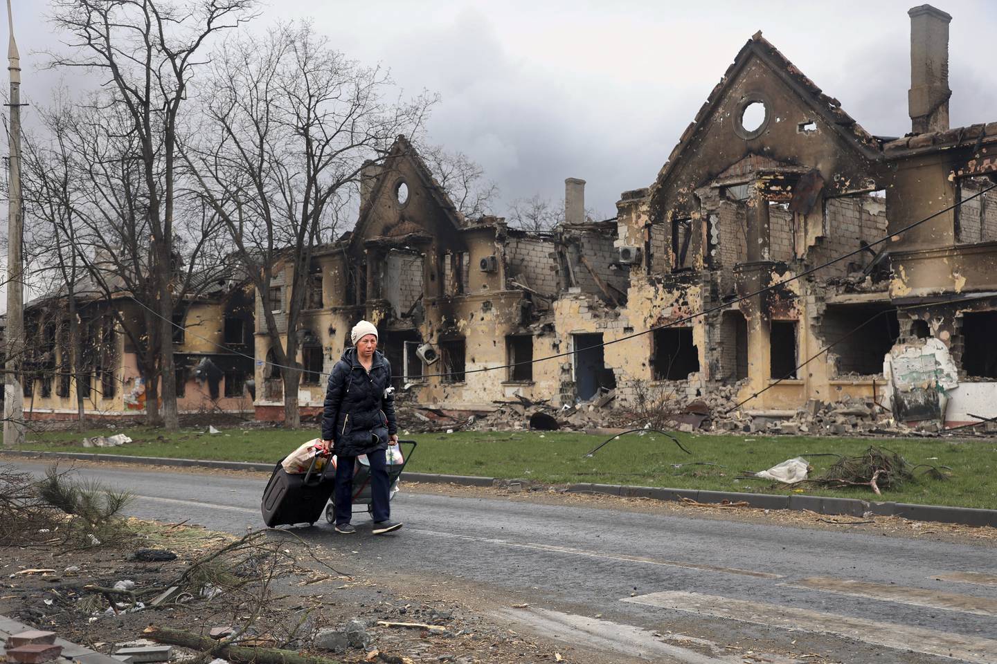 Discussions are already being had over how Ukraine will be able to afford to rebuild. AP