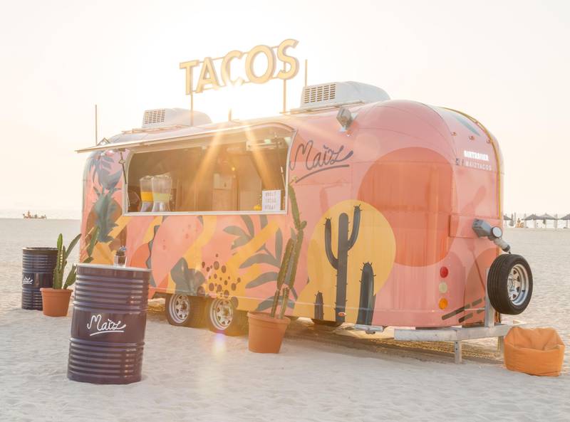 The Maiz food truck, which opened its fist branch at Kite Beach in Dubai earlier this year, will be at the Street Fest event