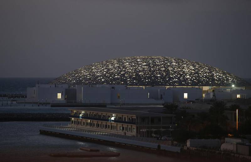 January 30, 2017: Louvre Abu Dhabi as it is now. Ravindranath K / The National
