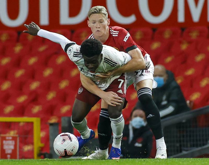 Scott McTominay - 4. The most vocal United player as he shouted ‘Come on let’s go’ before each half – yet he had little impact when the whistle went. ‘Come on, let’s get going,’ he shouted after 75 minutes. His team didn’t and neither did he. EPA