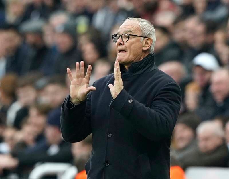 Watford have sacked Claudio Ranieri with the Hornets languishing 19th in the Premier League. PA