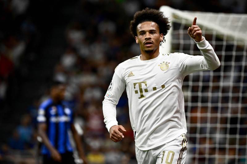 LW: Leroy Sane (Bayern Munich). The former Manchester City forward was at his smooth, decisive best against Inter. He took his goal nicely to put Bayern in the lead and forced the own goal that completed the scoring in Bayern’s 2-0 win. AFP