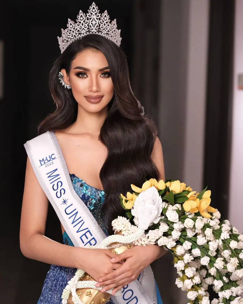 Miss Universe Cambodia 2023 Sotima John. Photo: @sotimajohnn_official / Instagram