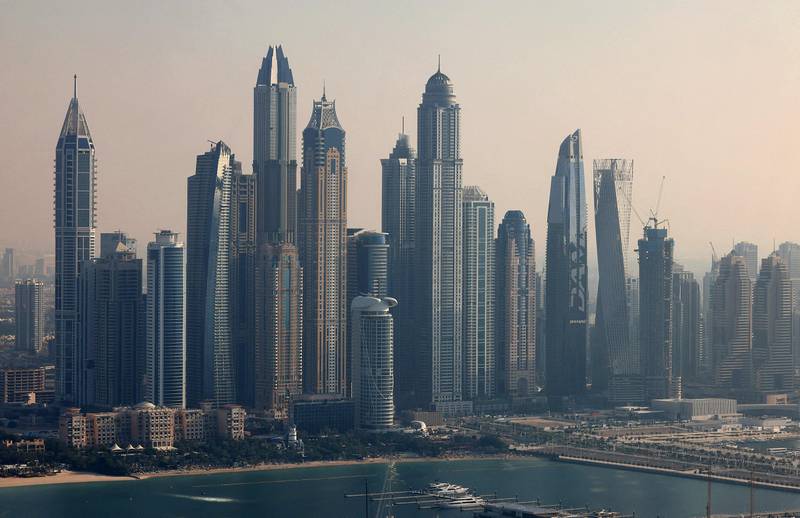 Dubai Marina. AFP
