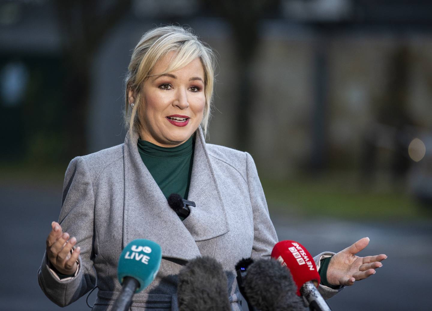 Sinn-Fein-Vizepräsidentin Michelle O'Neill sagte, London und Dublin könnten ohne Machtteilung eine Einigung über die Regierung in Nordirland erzielen.  PA