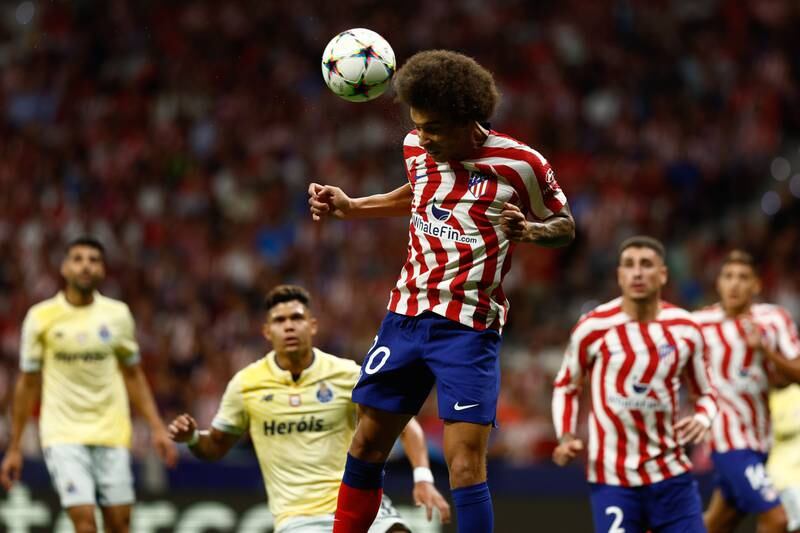 DF: Axel Witsel (Atletico Madrid). Quickly mastering his new, designated role in a back three, the Belgian kept Porto at bay with authority, and his header set up a dramatic, late winner in Atletico’s 2-1 victory. EPA