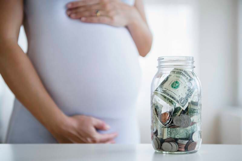 Even with insurance, new parents can expect to pay several thousand dollars for maternity care. Getty Images