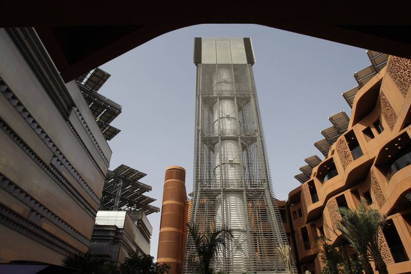 Masdar City, Abu Dhabi's flagship clean energy city, is giving a boost to start-ups. AP
