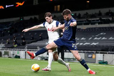 Ben Davies - 6: Broke down Zagreb attacks well. Best moment came a quarter-of-an-hour from time when he made a crucial tackle to stop a potentially dangerous attack. AFP