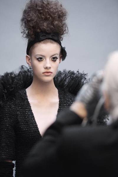 Exclusive: Karl Lagerfeld's haute couture shoot for Chanel