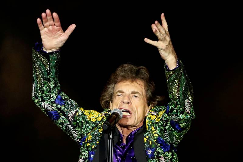 The Rolling Stones frontman Mick Jagger during a in 2019. Reuters