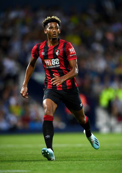 WEST BROMWICH, ENGLAND - JULY 26: Lloyd Kelly of Bournemouth in action during the Pre-Season Friendly match between West Bromwich Albion and Bournemouth at The Hawthorns on July 26, 2019 in West Bromwich, England. (Photo by Clive Mason/Getty Images)