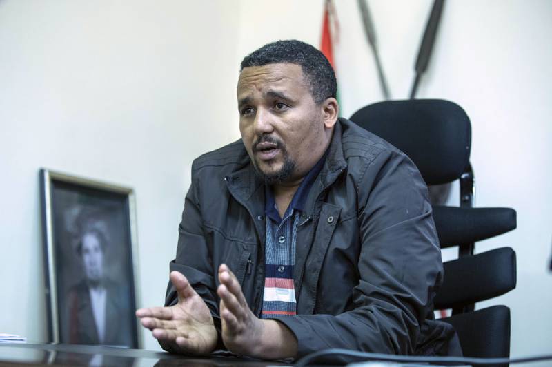 Jawar Mohammed and others were detained in July 2020 following deadly unrest over the killing of popular ethnic Oromo artist. AP