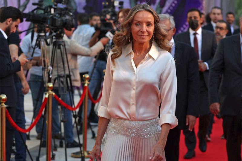 Princess Miriam Ghazi at the opening of the third Amman International Film Festival in the Jordanian capital on July 20 last year. Photo: AIFF