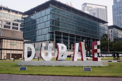 Dubai expects to report public revenue of Dh90.6 billion next year. Photo: Bloomberg