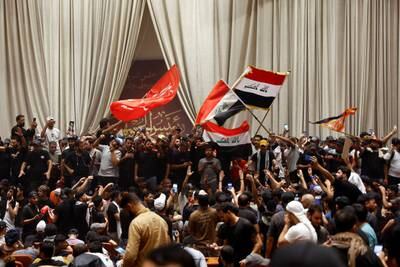 The protests are the latest challenge for Iraq, which remains stuck in a political deadlock. 