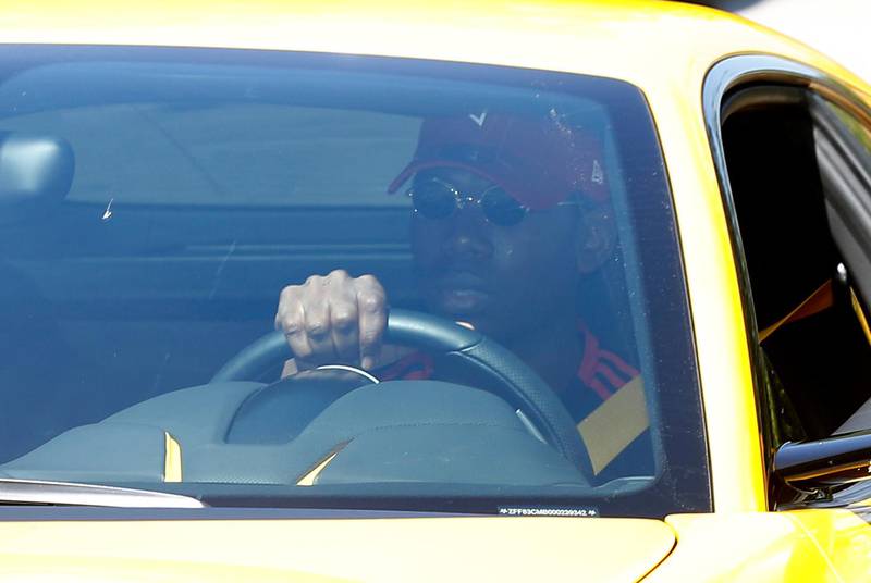 Manchester United's French midfielder Paul Pogba. Reuters