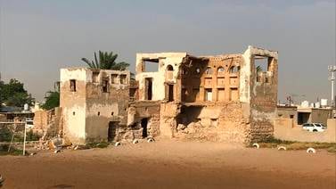 Heritage houses of Ras Al Khaimah. Photo: American University of Ras Al Khaimah