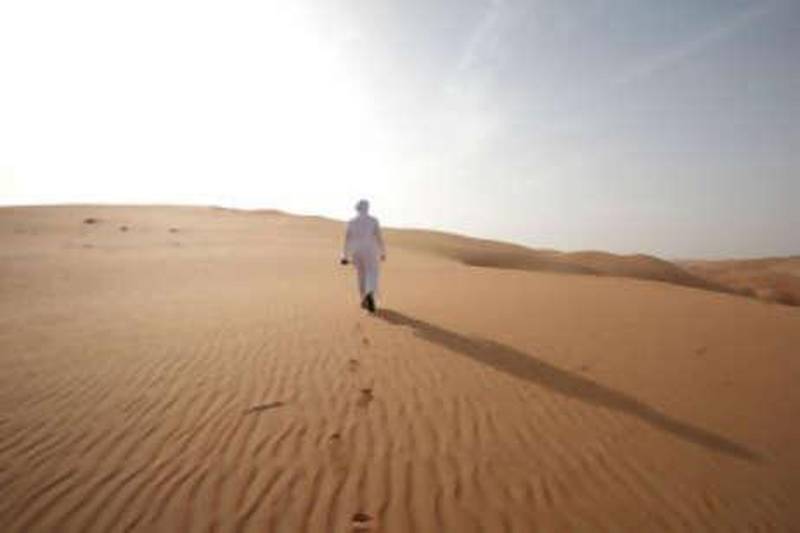 Dunes in the Liwa area of Abu Dhabi on the edge of the Empty Quarter are likely to sing well because of nearby salt flats. Scientists believe that salt acts as a catalyst for the phenomenon.