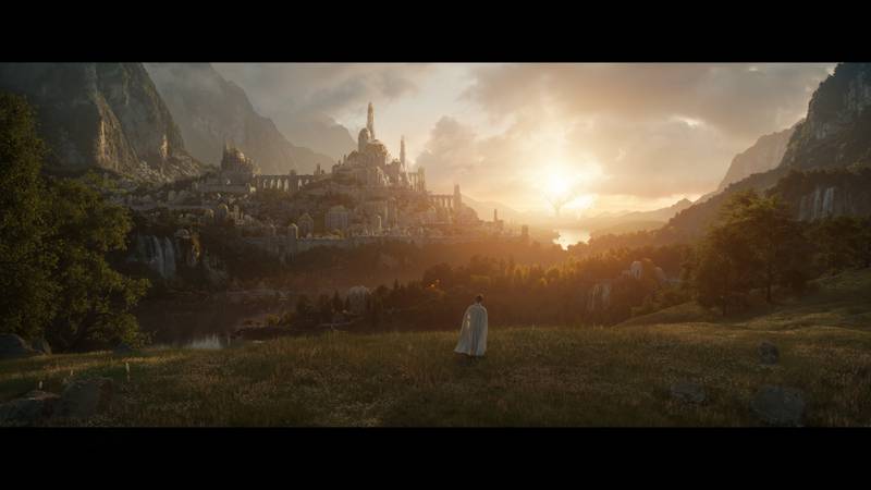 Amazon Studios shared its first image of the coming 'The Lord of the Rings' series, due to premiere next year. Amazon Studios