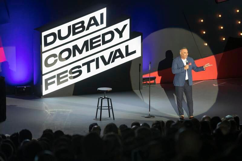 The Canadian comic returned to the UAE his new show.