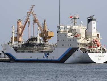 Oman welcomes world's first liquefied hydrogen ship as it aims to boost fuel capacity